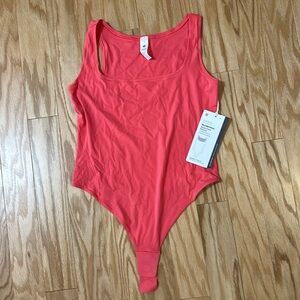 Lululemon Wundermost Square Neck Bodysuit